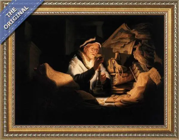 Finished reproduction of Parable Of The Rich Man 1627