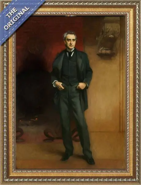 Finished reproduction of Edwin Booth