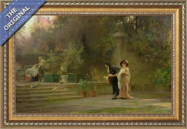 Finished reproduction of Married for Love, 1882