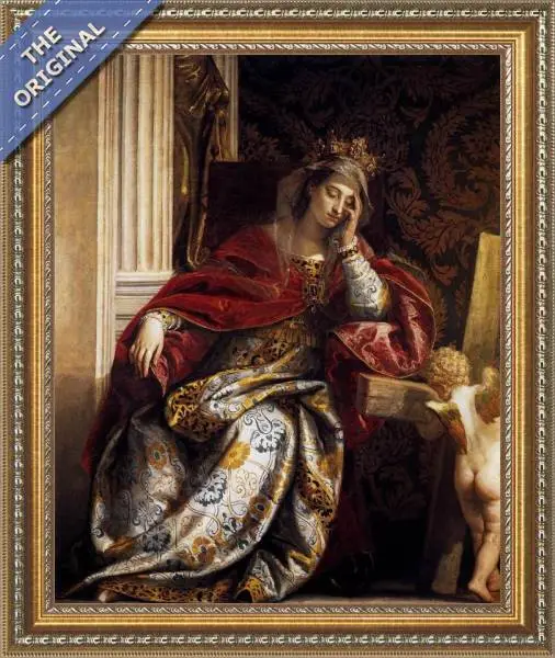 Finished reproduction of The Vision of St Helena c. 1580