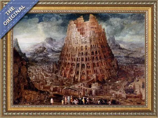 Finished reproduction of Tower Of Babel