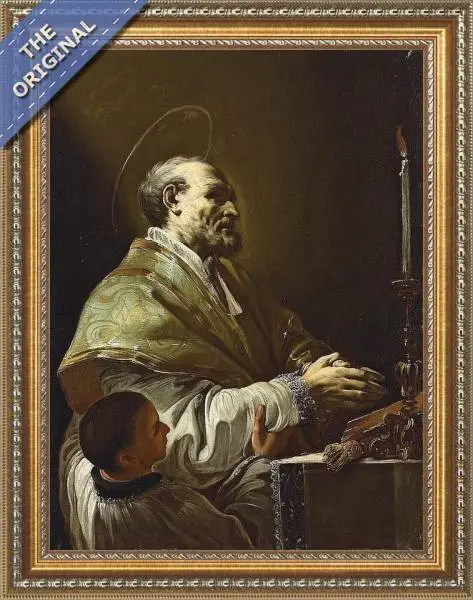Finished reproduction of Saint Philip Neri