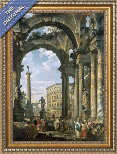 Finished reproduction of Roman Capriccio