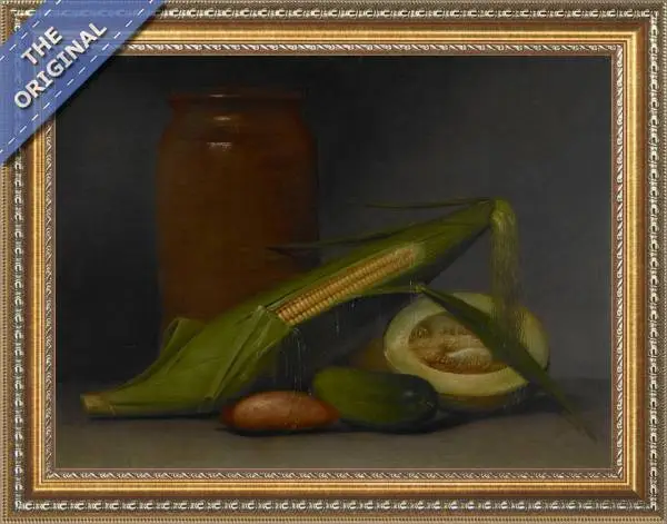 Finished reproduction of Corn And Cantaloupe