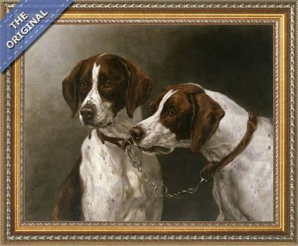 Finished reproduction of After Heywood Hardy , 'in Reserve', Handcoloured Engraving, 62cm X 72cm, Framed