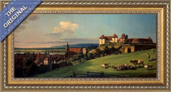 Finished reproduction of Fortress of Sonnenstein above Pirna