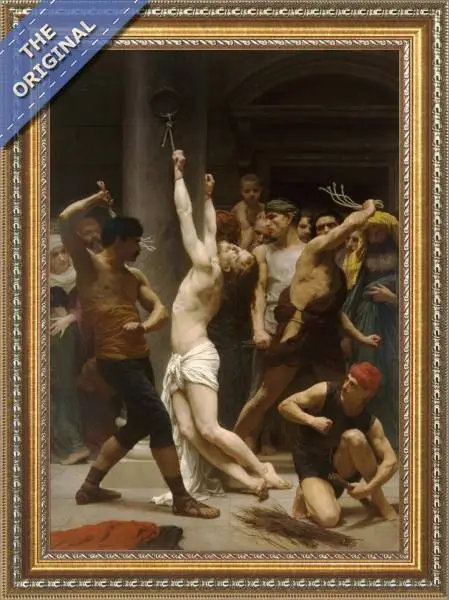 Finished reproduction of The Flagellation Of Christ