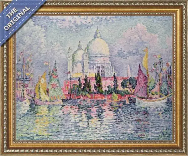 Finished reproduction of Santa Maria della Salute, 1908