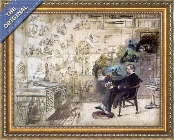 Finished reproduction of Dickens' Dream