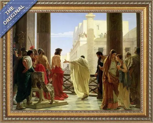 Finished reproduction of Ecce Homo