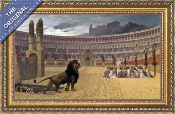 Finished reproduction of Last Prayers of the Christian Martyrs