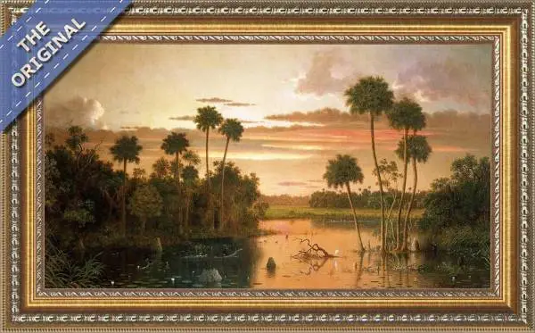 Finished reproduction of The Great Florida Sunset