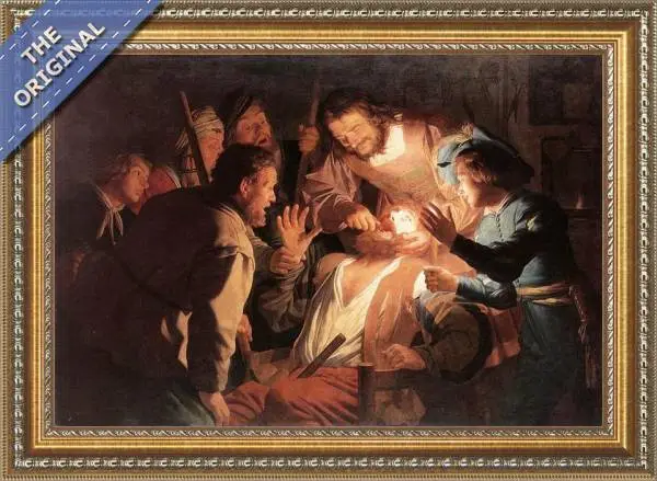 Finished reproduction of The Dentist 1622