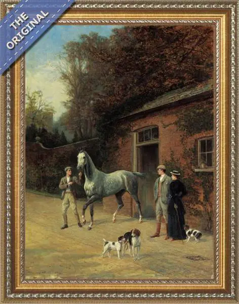 Finished reproduction of Admiring the new acquisition