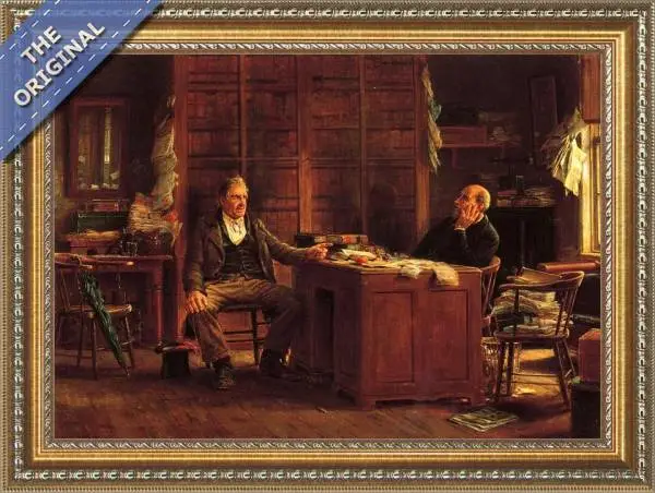 Finished reproduction of A Country Lawyer