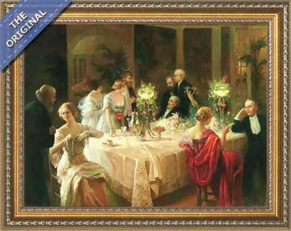 Finished reproduction of A wedding banquet