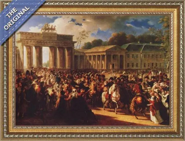 Finished reproduction of Napoleon in Berlin