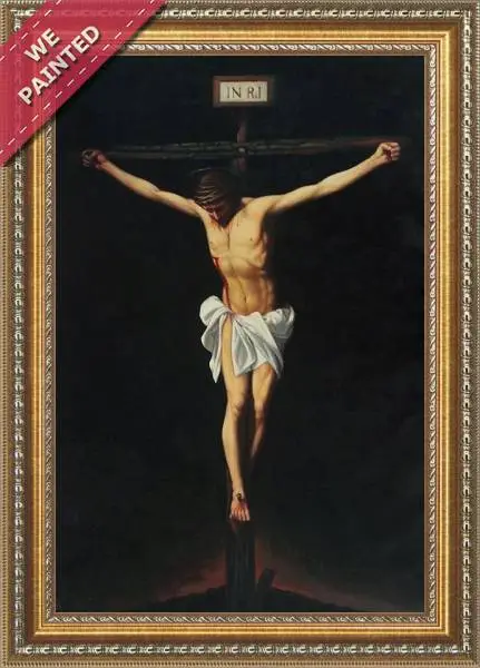 Detail of the reproduction of The Crucifixion, late 1630s