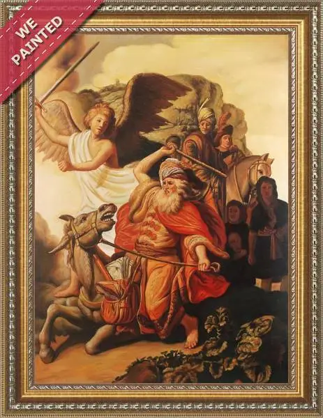 Detail of the reproduction of Balaam's Ass 1626