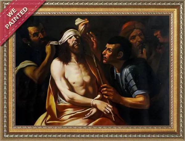 Detail of the reproduction of Cristo Deriso