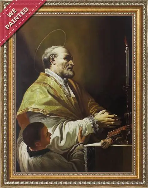 Detail of the reproduction of Saint Philip Neri