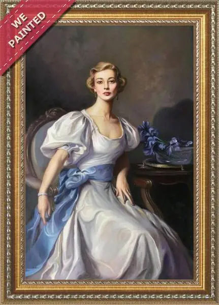 Detail of the reproduction of Portrait Of Cecile Rankin