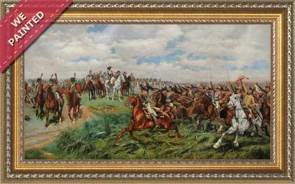 Detail of the reproduction of Friedland 1807 1875